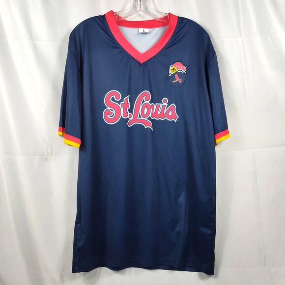 St Louis Cardinals XL Soccer Football FC Jersey MLB Cards - Picture 1 of 6